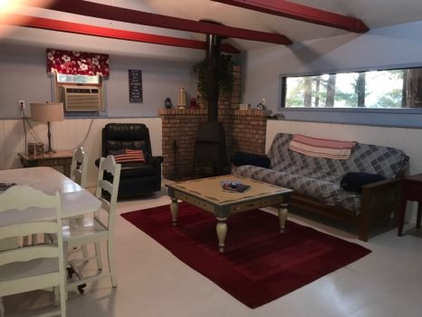 Living Room Lake house Cottage Moonlight Bay Resort