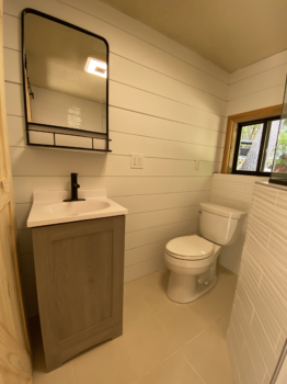 Bunkhouse bathroom